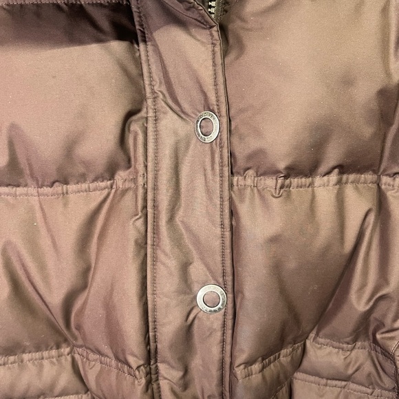 Eddie Bauer Goose down M700 Brown Coat Womens 2XL Brown Warm Winter - Picture 2 of 7